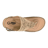 SANDALIAS DAMA NOMADAS 1840 SIMIPIEL BEIGE