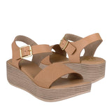 SANDALIAS DAMA NOMADAS 10844 SIMIPIEL BEIGE