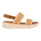SANDALIAS DAMA NOMADAS 23080 TEXTIL BEIGE