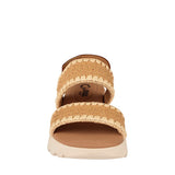 SANDALIAS DAMA NOMADAS 23080 TEXTIL BEIGE