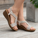 Sandalias Nomadas para mujer, color suede gris, corrida 30-60