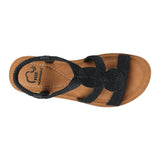 SANDALIAS MUJER NOMADAS 24508 TEXTIL NEGRO
