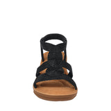 SANDALIAS MUJER NOMADAS 24508 TEXTIL NEGRO