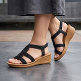 SANDALIAS MUJER NOMADAS 24508 TEXTIL NEGRO