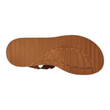 SANDALIAS DAMA NOMADAS 24604 TEXTIL CAFÉ