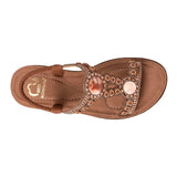 SANDALIAS MUJER NOMADAS 71512 SIMIPIEL CAFÉ