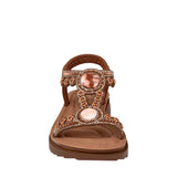 SANDALIAS MUJER NOMADAS 71512 SIMIPIEL CAFÉ