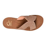 SANDALIAS NOMADAS MUJER 24674 TEXTIL CAFÉ