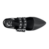 ZAPATOS CASUALES DAMA NOMADAS 18085 CHAROL NEGRO