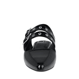 ZAPATOS CASUALES DAMA NOMADAS 18085 CHAROL NEGRO
