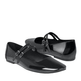 ZAPATOS CASUALES DAMA NOMADAS 37810 CHAROL NEGRO