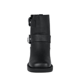 BOTINES DAMA NOMADAS 66102 SIMIPIEL NEGRO