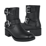 BOTINES DAMA NOMADAS 66102 SIMIPIEL NEGRO