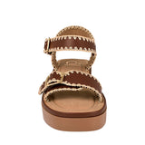 SANDALIAS DAMA NOMADAS 24473 SIMIPIEL CAFÉ