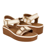 SANDALIAS DAMA NOMADAS 24473 SIMIPIEL BEIGE
