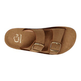 SANDALIAS DAMA NOMADAS 67900 SUEDE CAFÉ