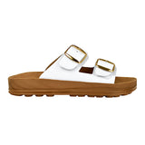 SANDALIAS DAMA NOMADAS SIMIPIEL BLANCO 67900