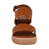 SANDALIAS DAMA NOMADAS 68309 SIMIPIEL CAFÉ