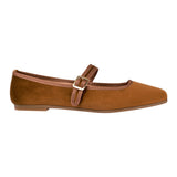 ZAPATOS NOMADAS MUJER 69126 SUEDE CAFÉ