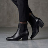 BOTINES NOMADAS MUJER 62307 SIMIPIEL NEGRO