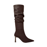 BOTAS NOMADAS MUJER 70204 SUEDE CAFÉ