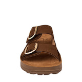 SANDALIAS NOMADAS MUJER 67939 SUEDE CAFÉ