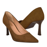 TACONES NOMADAS MUJER 70001 GAMUZA CAFÉ