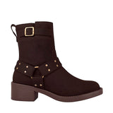 BOTINES NOMADAS MUJER 66114 SUEDE CAFÉ