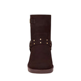 BOTINES NOMADAS MUJER 66114 SUEDE CAFÉ