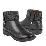 BOTINES DAMA LOBO SOLO 5840 PIEL NEGRO