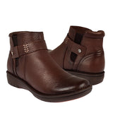 BOTINES LOBO SOLO MUJER 5860 PIEL CAFÉ