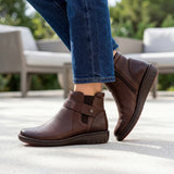 BOTINES LOBO SOLO MUJER 5860 PIEL CAFÉ