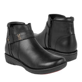 BOTINES LOBO SOLO MUJER 5860 PIEL NEGRO