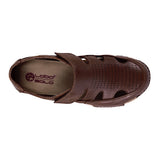 SANDALIAS DAMA LOBO SOLO 1941 PIEL CAFÉ