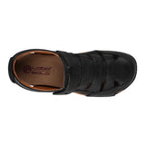 HUARACHES DAMA LOBO SOLO 1943 PIEL NEGRO