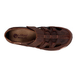 HUARACHES LOBO SOLO MUJER 1950 PIEL CAFÉ