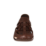 HUARACHES LOBO SOLO MUJER 1950 PIEL CAFÉ