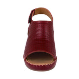 SANDALIAS DAMA LOBO SOLO 2316 PIEL ROJO