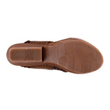 SANDALIAS DAMA LOBO SOLO 2319 PIEL CAFÉ