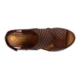 SANDALIAS DAMA LOBO SOLO 2319 PIEL CAFÉ