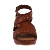 SANDALIAS DAMA LOBO SOLO 2352 PIEL CAFÉ