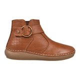 BOTINES CASUALES PARA DAMA LOBO SOLO 5053 PIEL CAFÉ