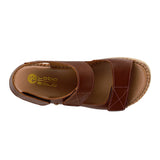 SANDALIAS DAMA LOBO SOLO 1637 PIEL CAFÉ