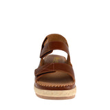 SANDALIAS DAMA LOBO SOLO 1637 PIEL CAFÉ