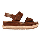 SANDALIAS MUJER LOBO SOLO 1684 PIEL CAFÉ