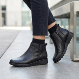 BOTINES LOBO SOLO MUJER 5957 PIEL NEGRO
