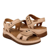 SANDALIAS DAMA LOBO SOLO 1709 PIEL ARENA