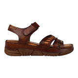 SANDALIAS DAMA LOBO SOLO 1708 PIEL CAFÉ