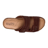 SANDALIAS LOBO SOLO MUJER 1711 PIEL CAFÉ