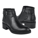 BOTINES LOBO SOLO MUJER 5095 PIEL NEGRO